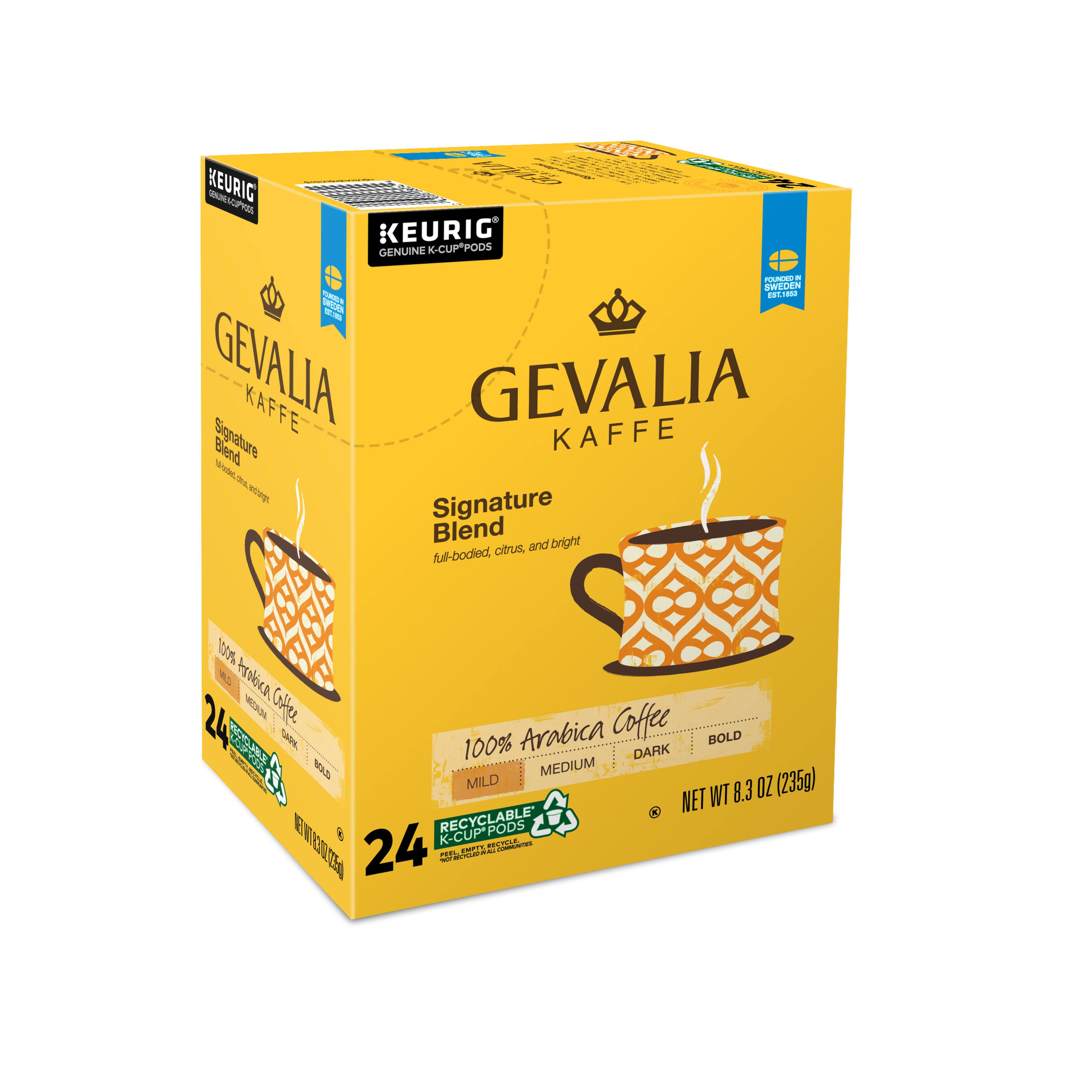 Alt View 14. Gevalia Kaffe - Gevalia Kaffe, Signature Blend Keurig Single Serve K-Cup Pods, Light Roast Coffee, 24 Count.