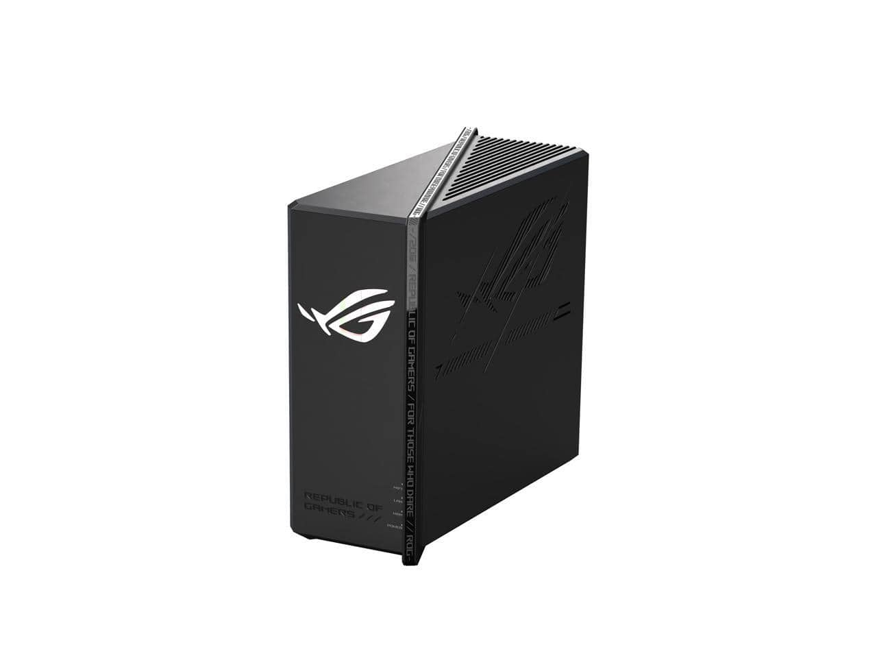 ASUS - ROG Strix GS-BE12000 WiFi 7 Router, 12000 Mbps, 20G Wired, 3000 sq ft, Quad-core CPU, Game Accel, Triple Security