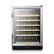 Front Zoom. Lanbo - 24 Inch 51 Bottle Wine Refrigerator with Single Temperature Zone and Smooth Rolling Shelves - Black.
