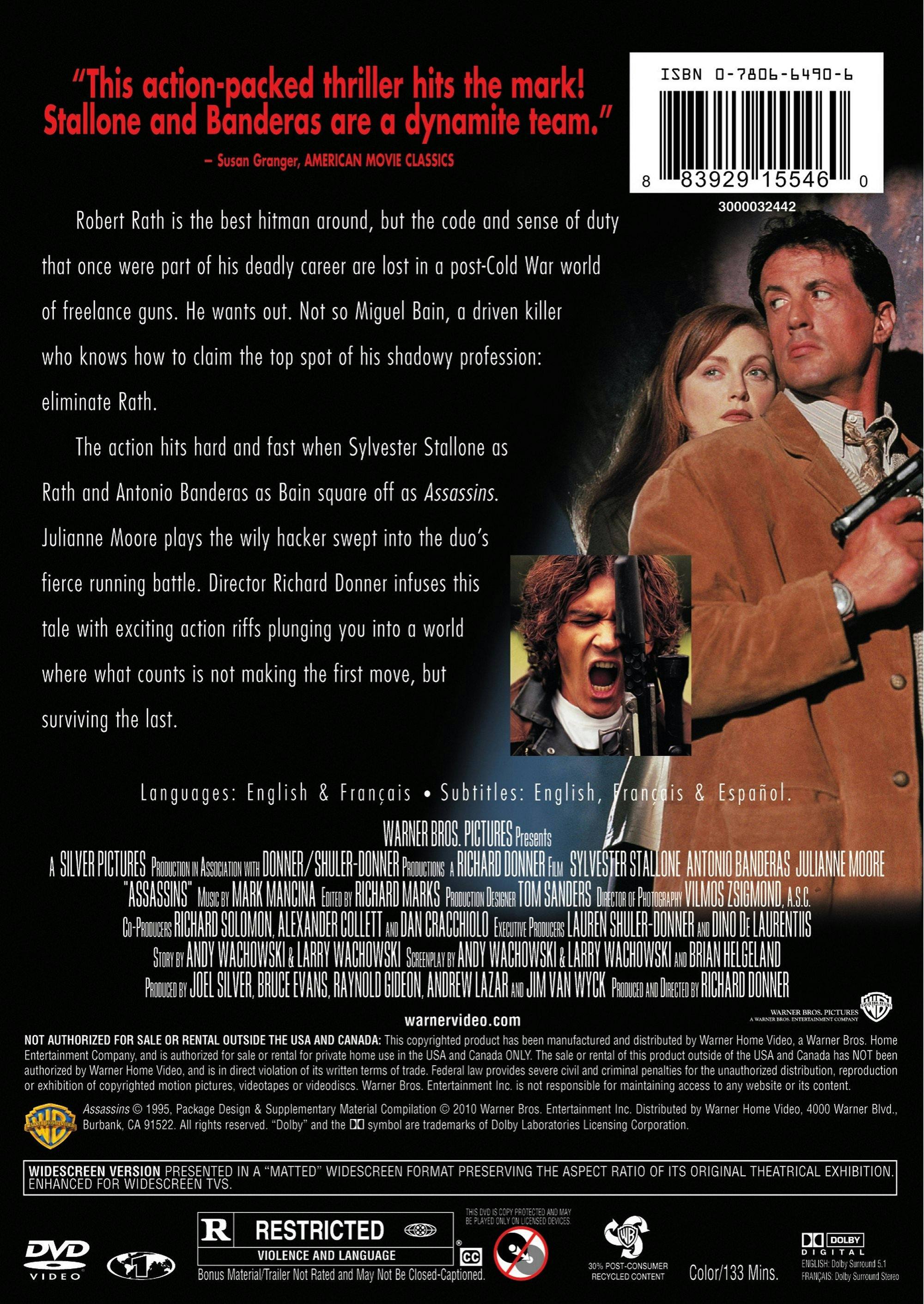 Back. Assassins (DVD New Packaging) [DVD].