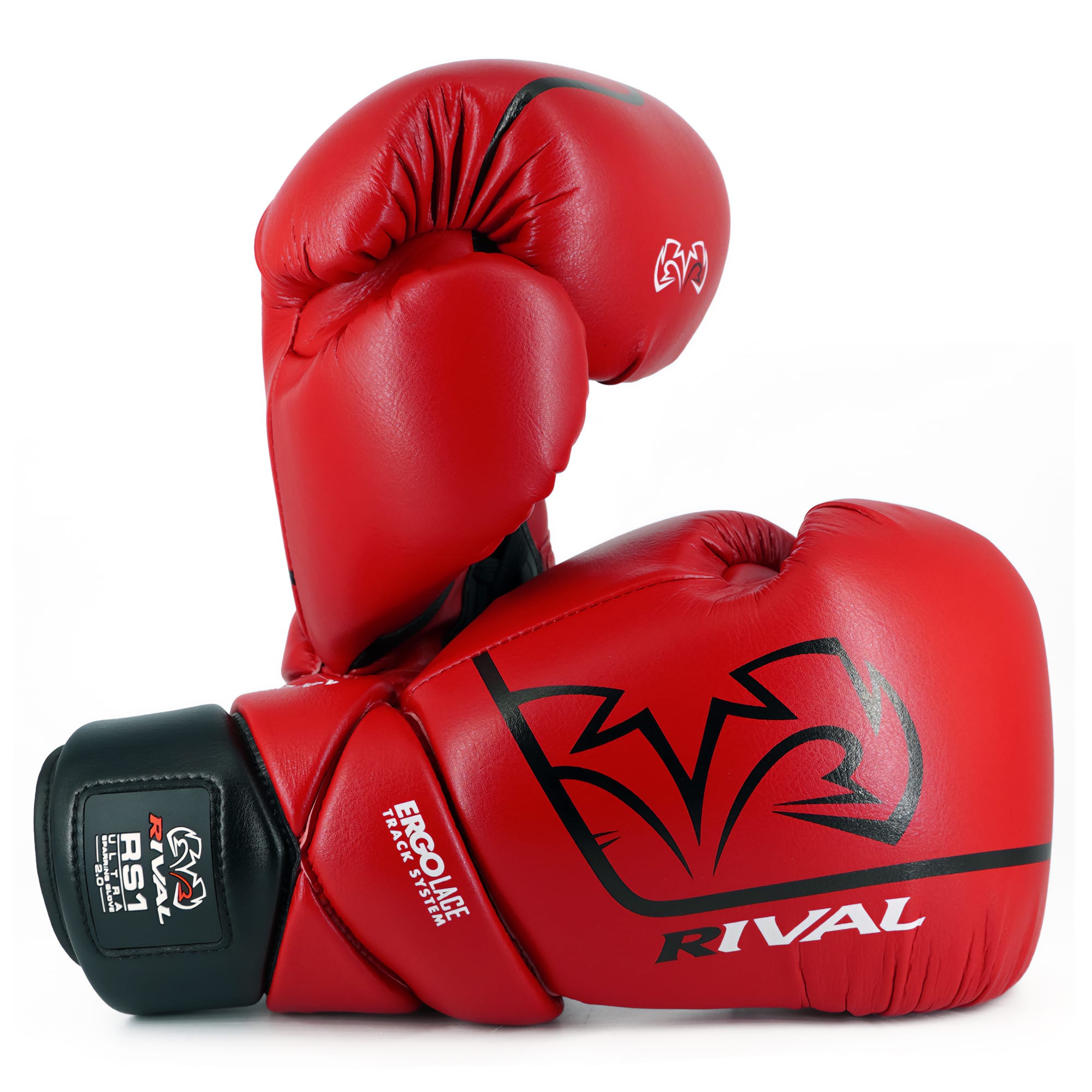 RIVAL - Boxing RS1 2.0 Ultra Pro Lace-Up Sparring Gloves - 14 oz. - Red