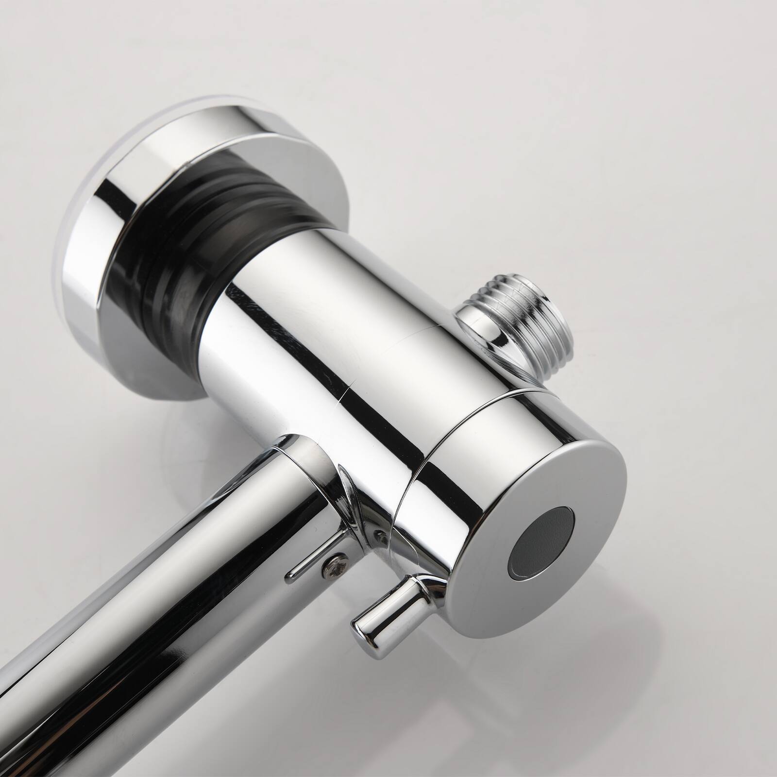 Alt View 1. Akoasm - 7-Spray Dual Shower System Kit: Adjustable Rainfall & Handheld with Pause & 48 Settings, Complete Set-Chrome - Chrome.