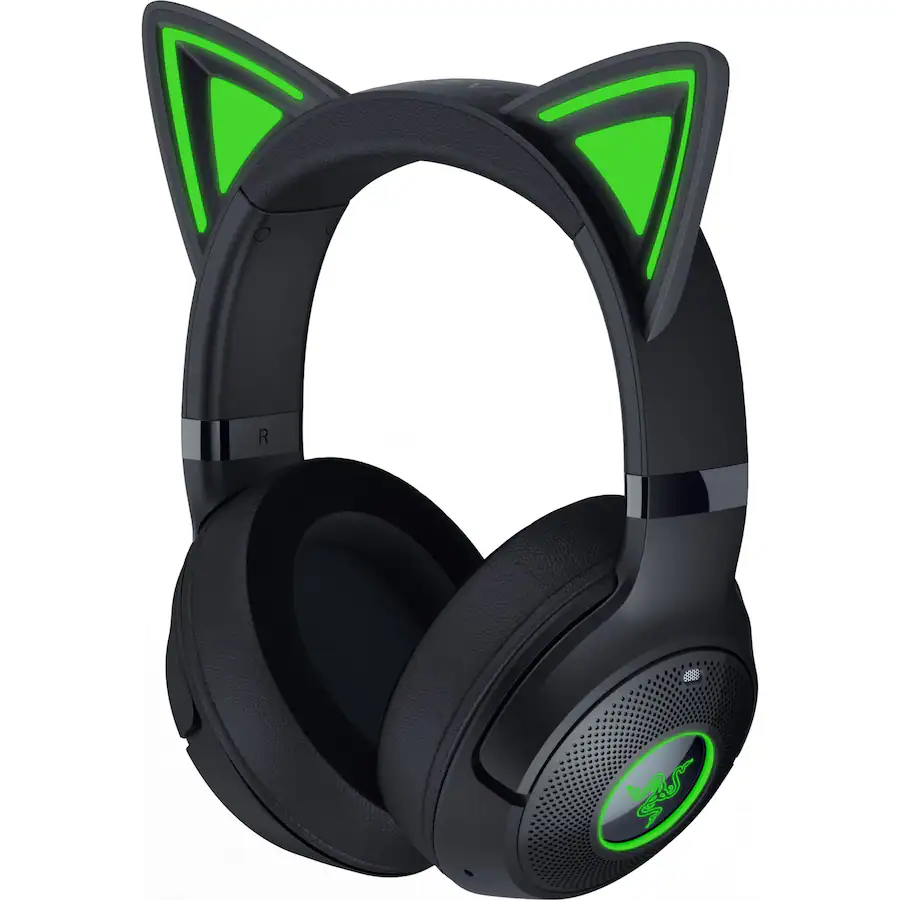 Razer Kraken Kitty V2 Bluetooth Wireless Over the Ear Gaming