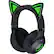 Front. Razer - Kraken Kitty V2 Bluetooth Wireless Over-the-Ear Gaming Headset for PC, Mac, Playstation, Nintendo Switch, Steam Deck - Black.