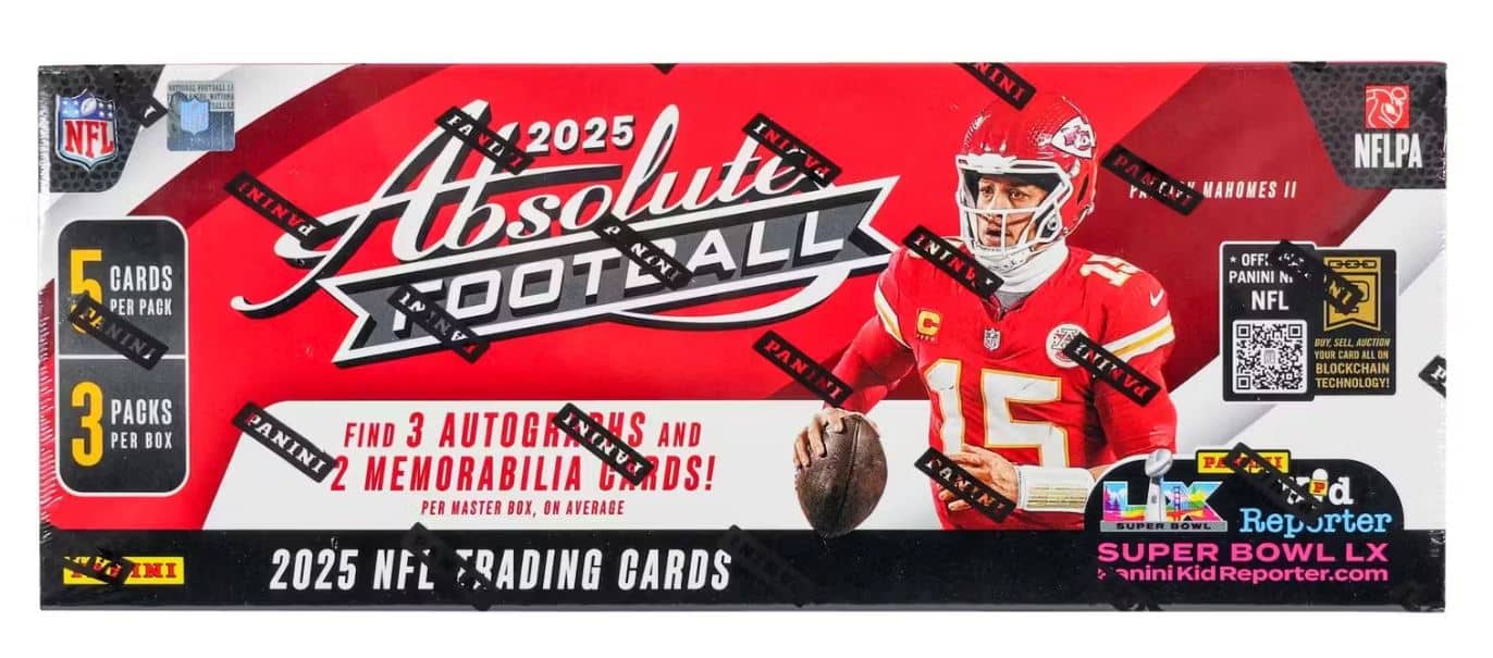Panini - 2025 Absolute Football Hobby Box