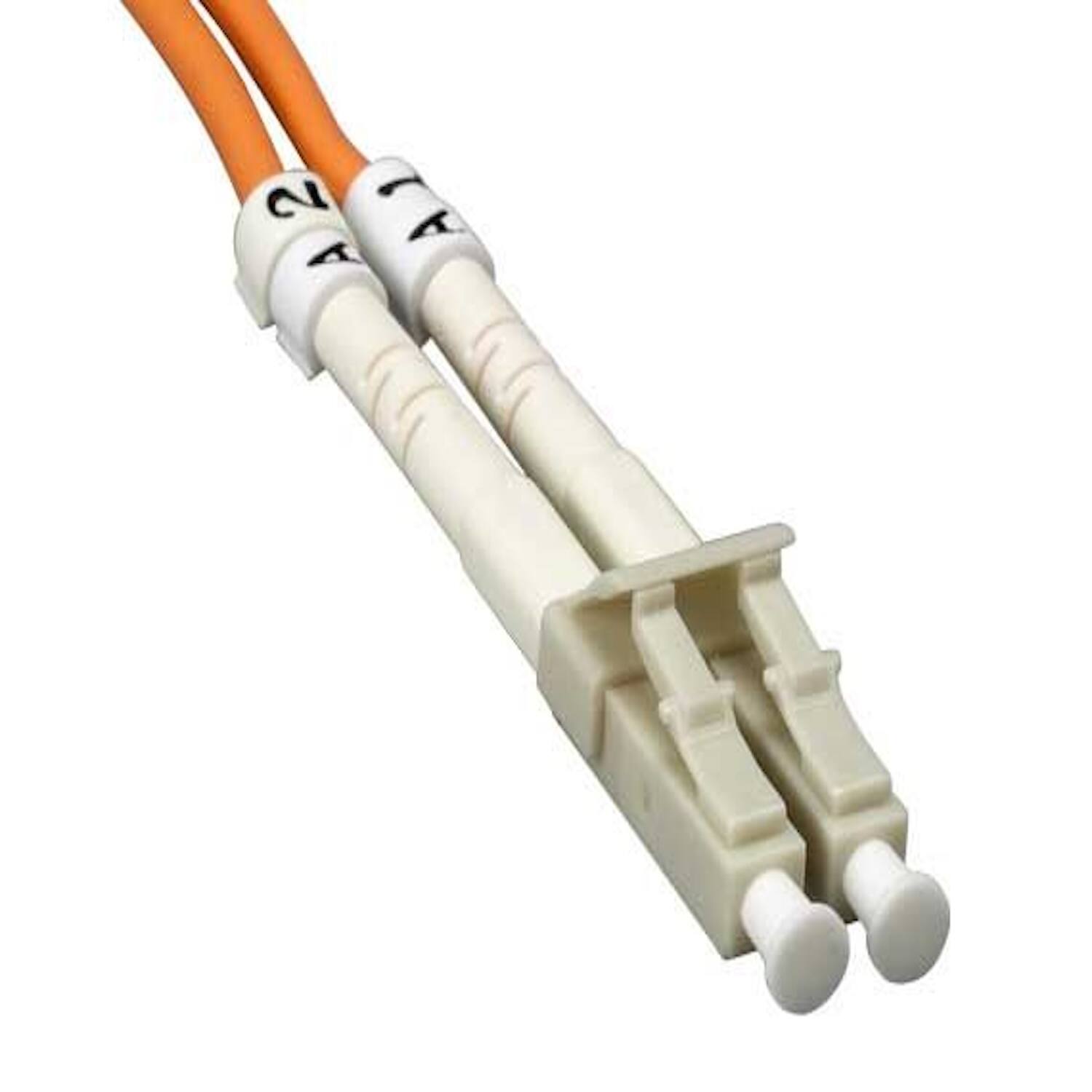 Angle. Sanoxy - 15 Meters LC to ST Duplex 62.5/125 Multimode OM1 Fiber Optic Cable - Multi.