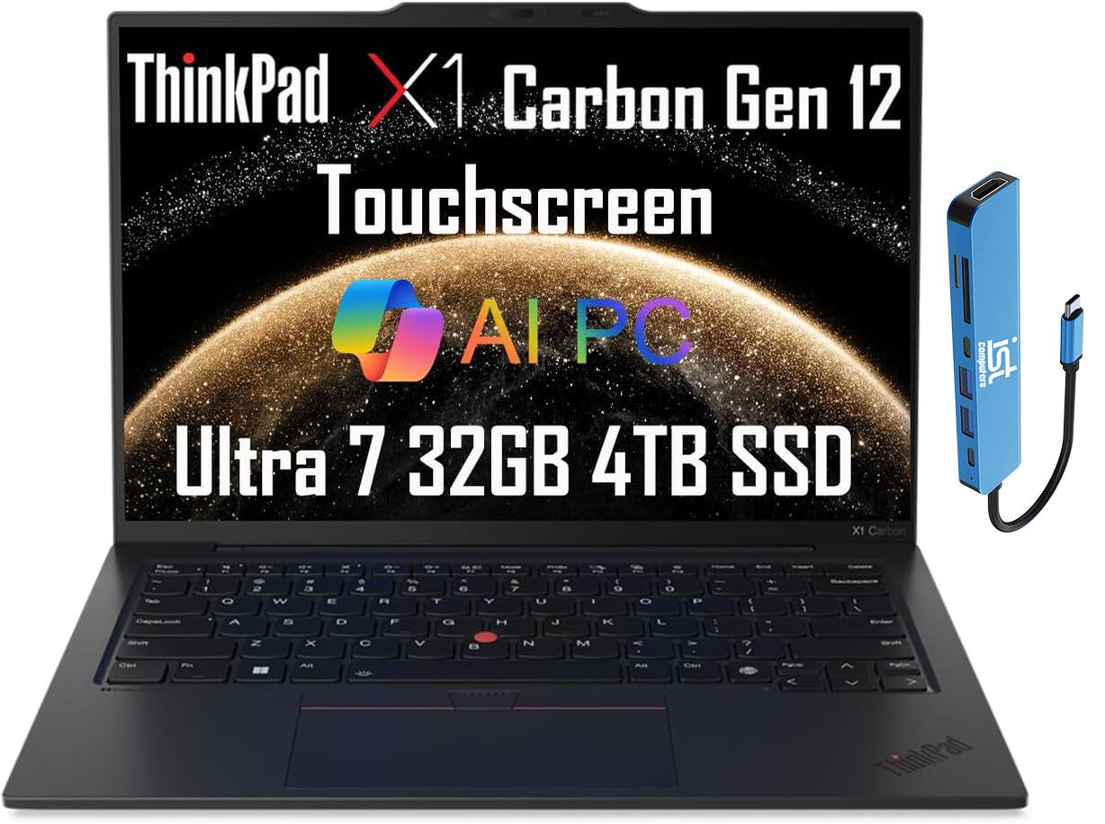 ThinkPad X1 Carbon Gen 12 Touchscreen  
AI PC  
Ultra 7 32GB 4TB SSD