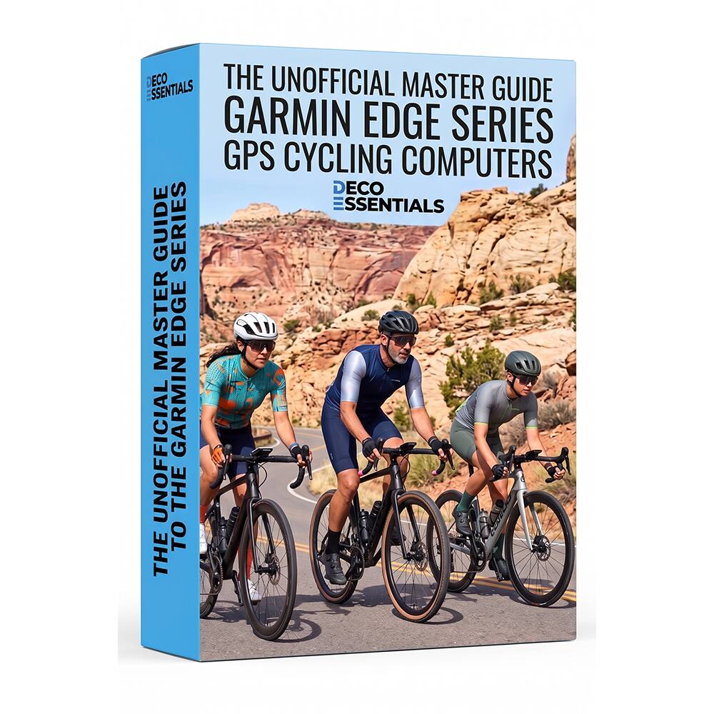Garmin Edge 1050 Premium Cycling Computer w/ Deco Gear Master Guide ...