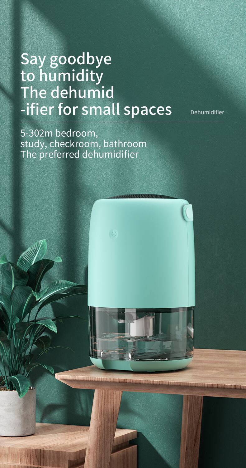 Say goodbye to humidity  
The dehumidifier for small spaces  
5-302m² bedroom, study, checkroom, bathroom  
The preferred dehumidifier