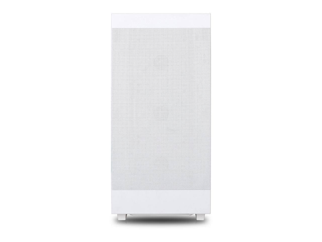 Alt View 2. Rosewill - Rosewill Helium Flow White Mid Tower Computer Gaming Case, Mesh Panel, ATX, Tool-less, High-Airflow, 1x 120mm PWM Fan - White.
