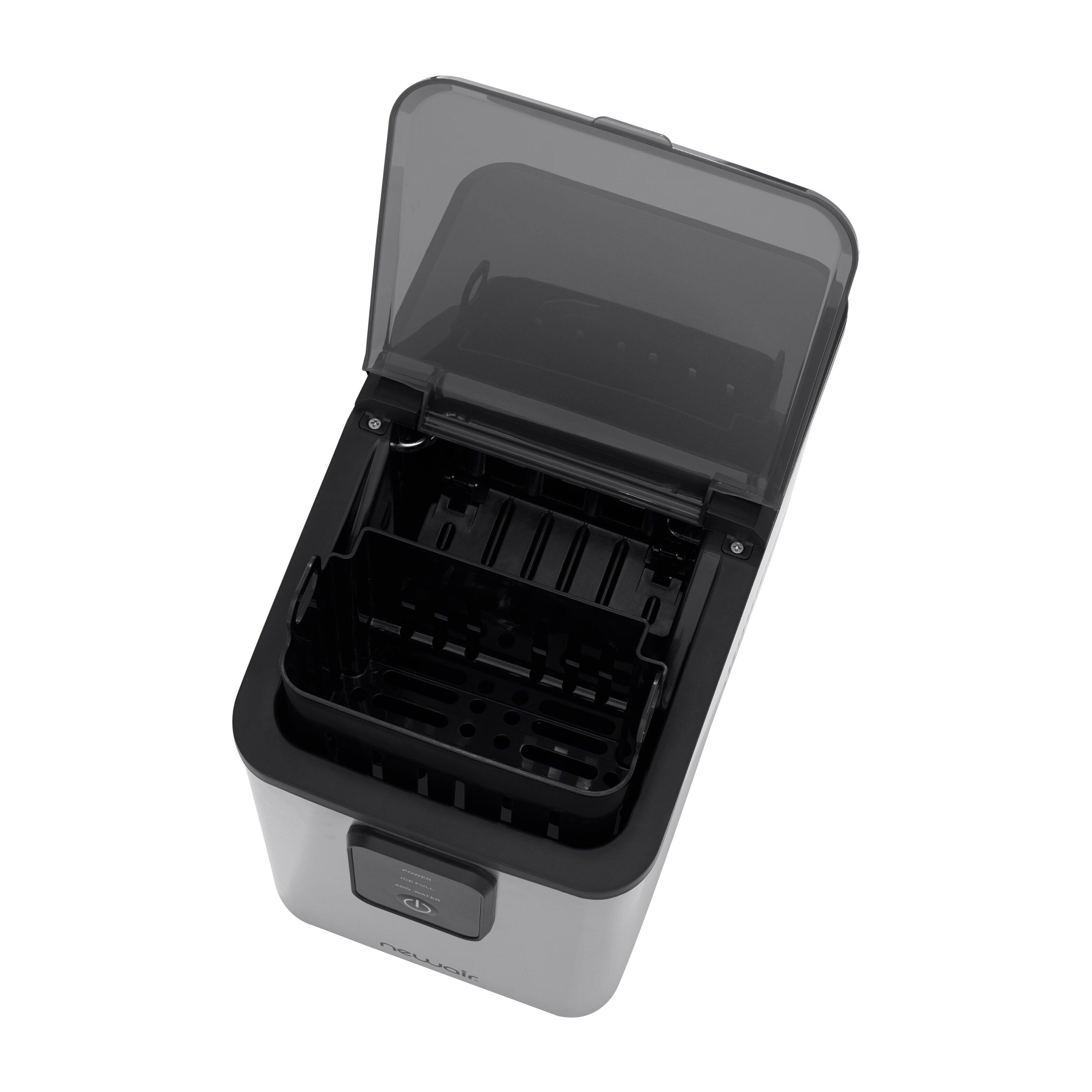 Alt View 7. NewAir - Newair Mini Countertop Bullet Ice Maker in Stainless Steel, 26lbs/Day - Stainless Steel.