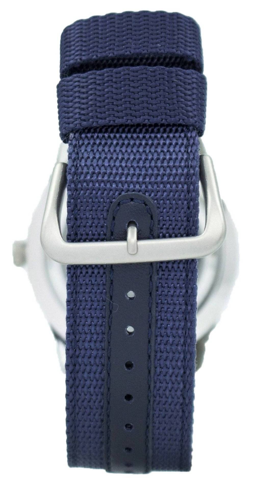 Back. Seiko - Automatic Sports SNZG11 SNZG11J1 SNZG11J Men's Watch - Blue.