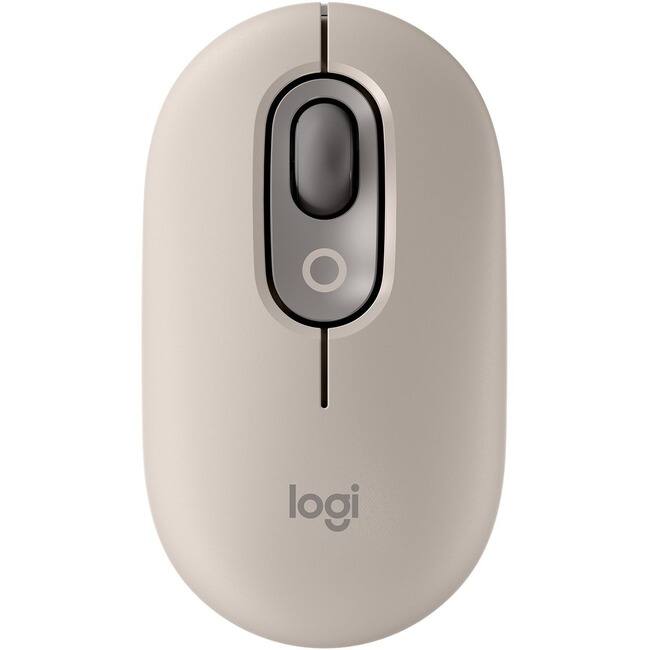 Logitech - POP Mouse, Wireless Mouse with Customizable Emojis, SilentTouch Technology, Precision/Speed Scroll - Wireless - Mist