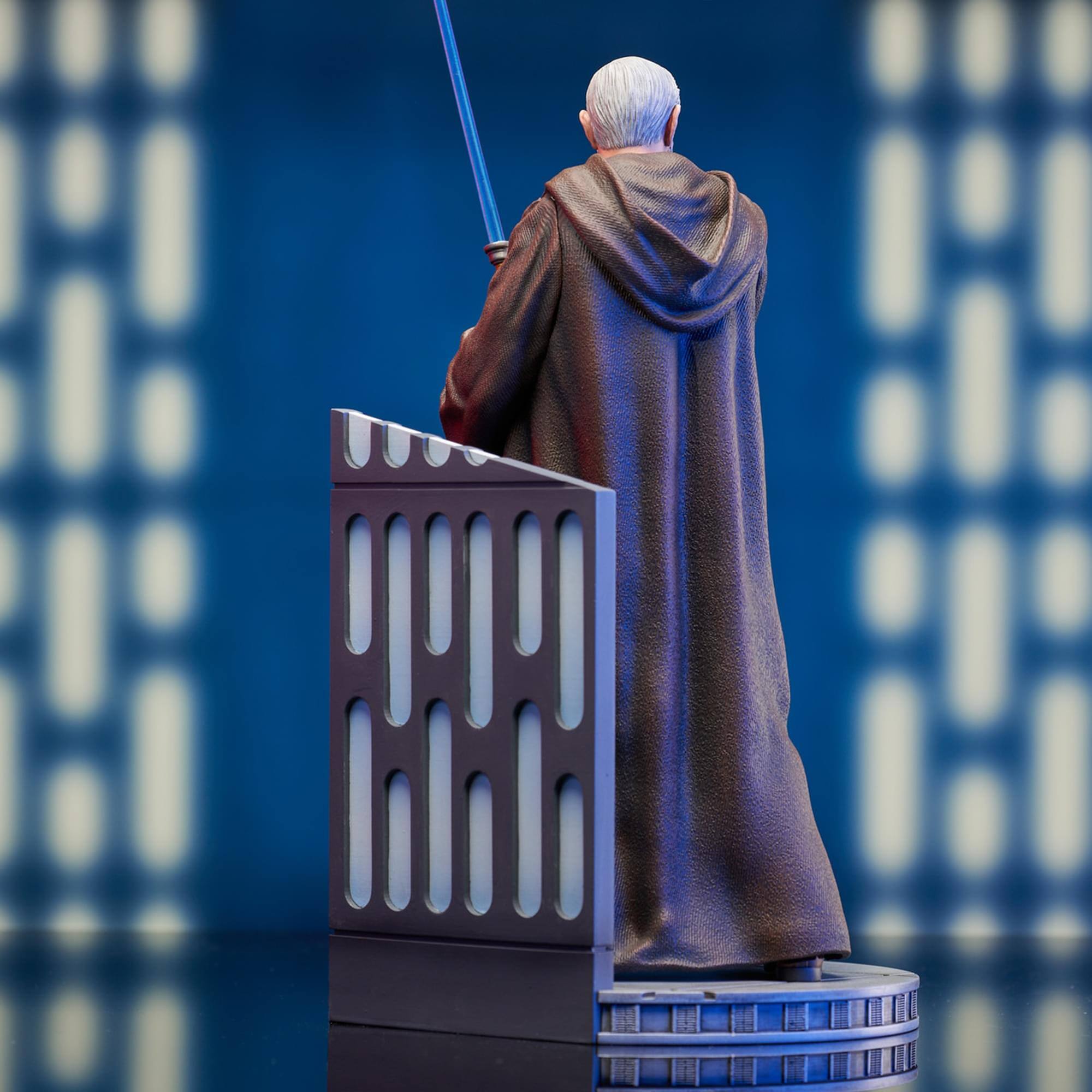 Alt View 2. Diamond Select Toys - Star Wars Milestones A New Hope Ben Kenobi 12 Inch Scale Resin Statue - Brown.