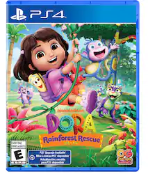Dora: Rainforest Rescue - PlayStation 4 - Front_Zoom