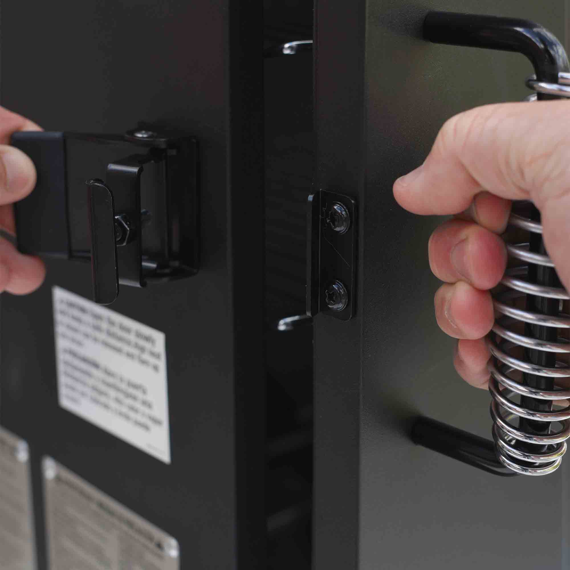 Alt View 5. Grill Boss - Grill Boss 1500 Watt Electric Vertical Smoker with 531 Sq In Cooking Area, Black - Black.