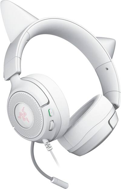 Razer Kraken Kitty V3 X Wired Over the Ear Gaming Headset for PC Razer Kraken Kitty V3 X Wired Over the Ear Gaming Headset for PC