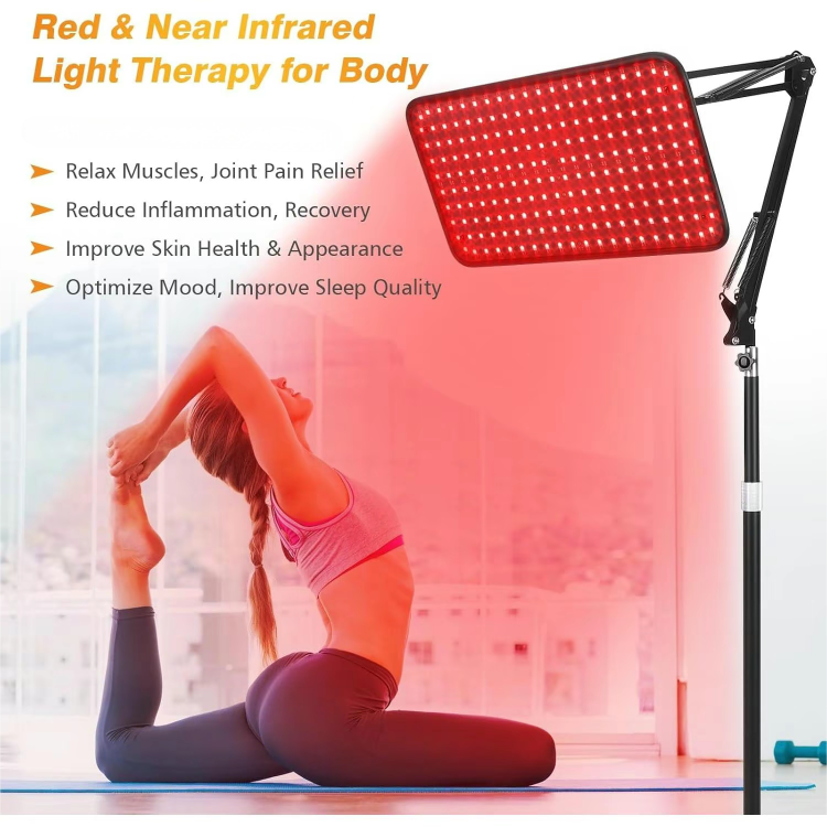 Red & Near Infrared Light Therapy for Body

- Relax Muscles, Joint Pain Relief
- Reduce Inflammation, Recovery
- Improve Skin Health & Appearance
- Optimize Mood, Improve Sleep Quality
