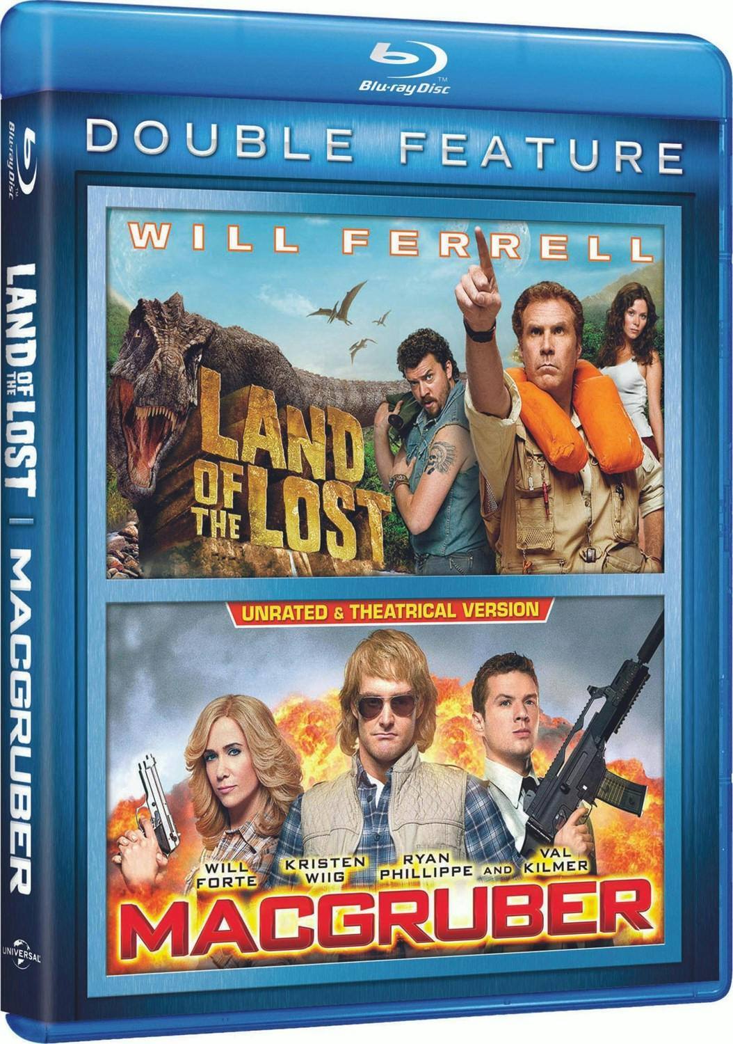 Angle. Land of the Lost/MacGruber (Blu-ray Double Feature) [Blu-ray].