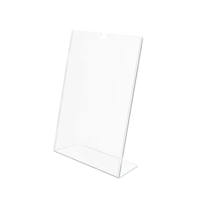 Alt View 5. Deflecto - Deflect-O Superior Image Document Holder, 8.5" x 11", Table Top, Clear Plastic (DEF590101) - Clear.