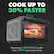 COOK UP TO 30% FASTER
Featuring a 3200 RPM DC motor and a 500°F max temperature