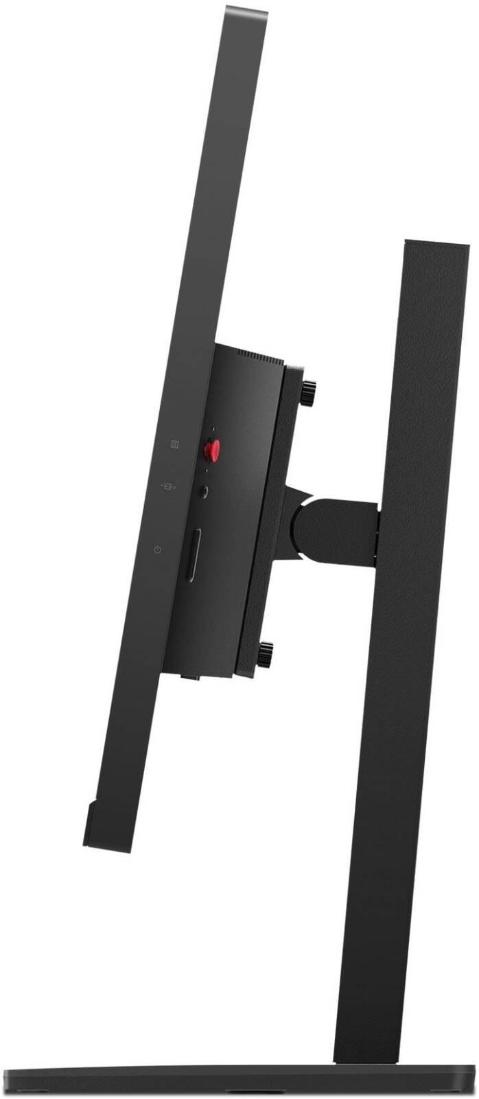 Left. Lenovo - Lenovo ThinkVision E24-30 23.8" FHD Monitor IPS 250nit 100Hz 6ms - Black.