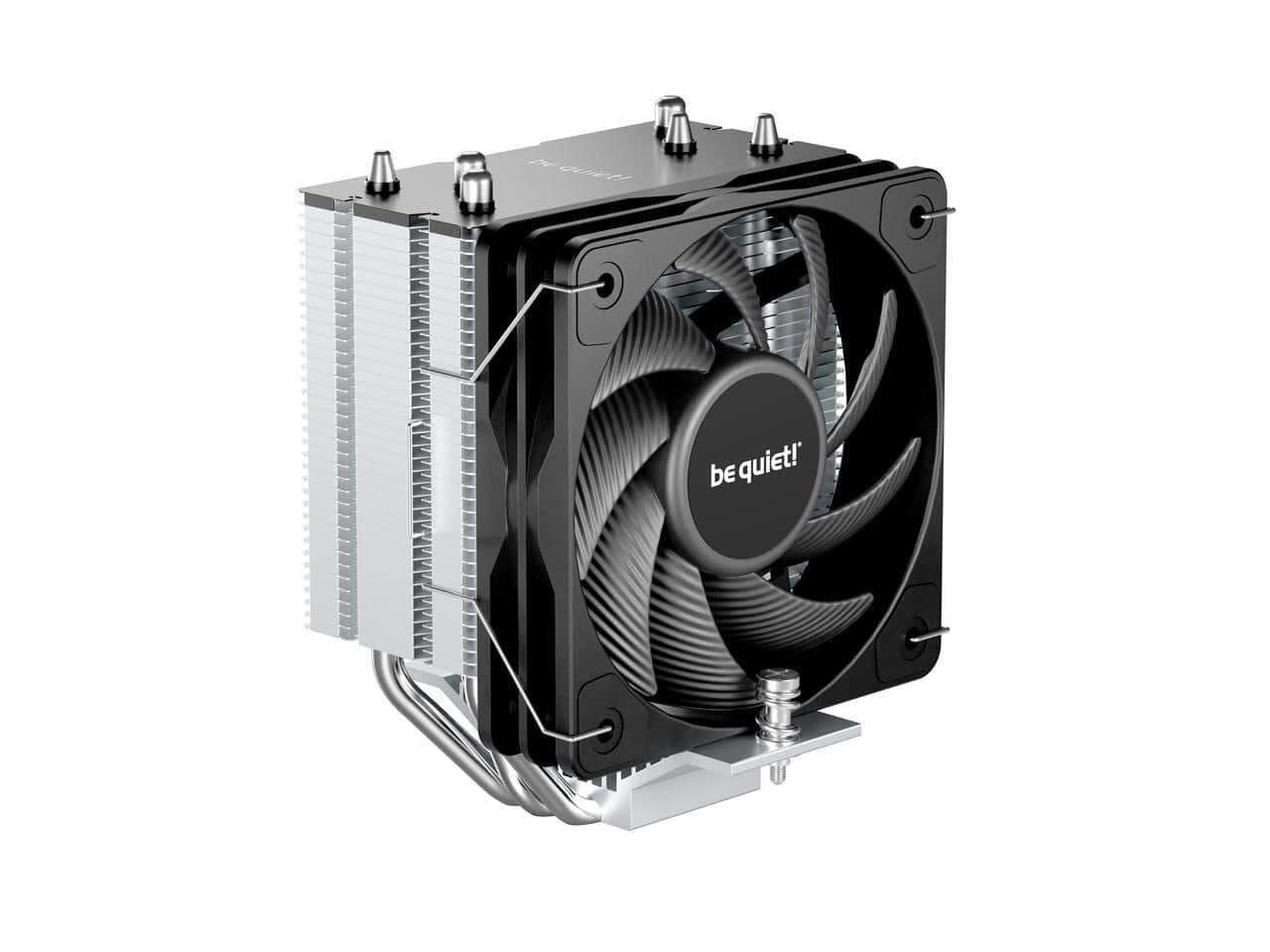 Pure Rock Slim 3, CPU Cooler, 130 W TDP, 100 mm PWM be quiet! Fan, 3 Heatpipes, Asymmetric Design, Slim Tower - Black