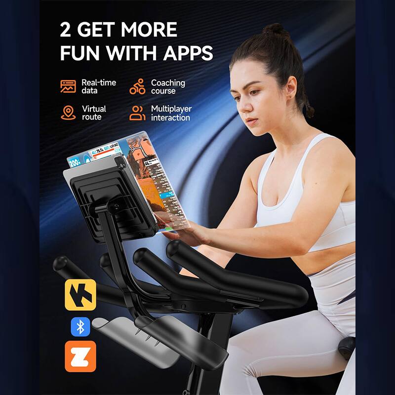 2 GET MORE FUN WITH APPS

- Real-time data
- Coaching course
- Virtual route
- Multiplayer interaction

200: :S0M 4:7% K Z