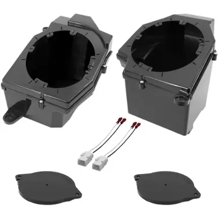 The image features a black box with a white plug and a red wire. The box is placed on a white background, and it appears to be a part of an electronic device. The box is accompanied by a black cover and a black plug, which are also placed on the white background. The overall scene suggests that the box and its components are being displayed for a specific purpose or function.