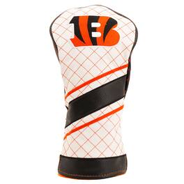Team Golf - Cincinnati Bengals Striped Quilted Driver Headcover - Multicolor