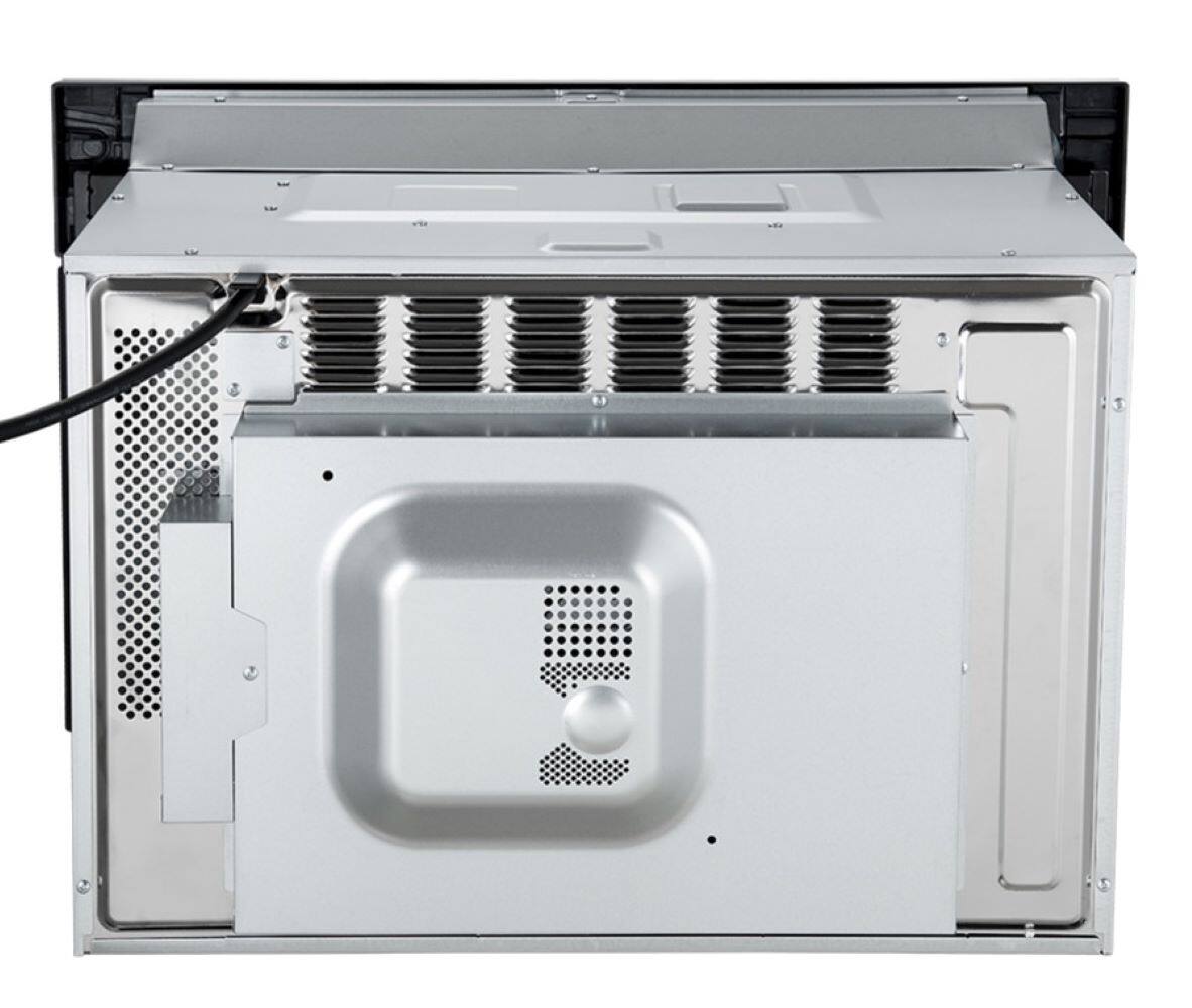 Back. Forno Appliances - Oliena Espresso 1.6 cu. ft. Built-in 1750W Compact Convection Oven and 1000W Microwave Combo with Sensor Cooking - Black.