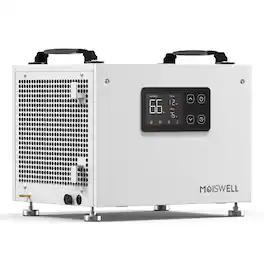 Moiswell - 70 Pints Energy Star Commercial Dehumidifier with Pump for Crawlspace Basement