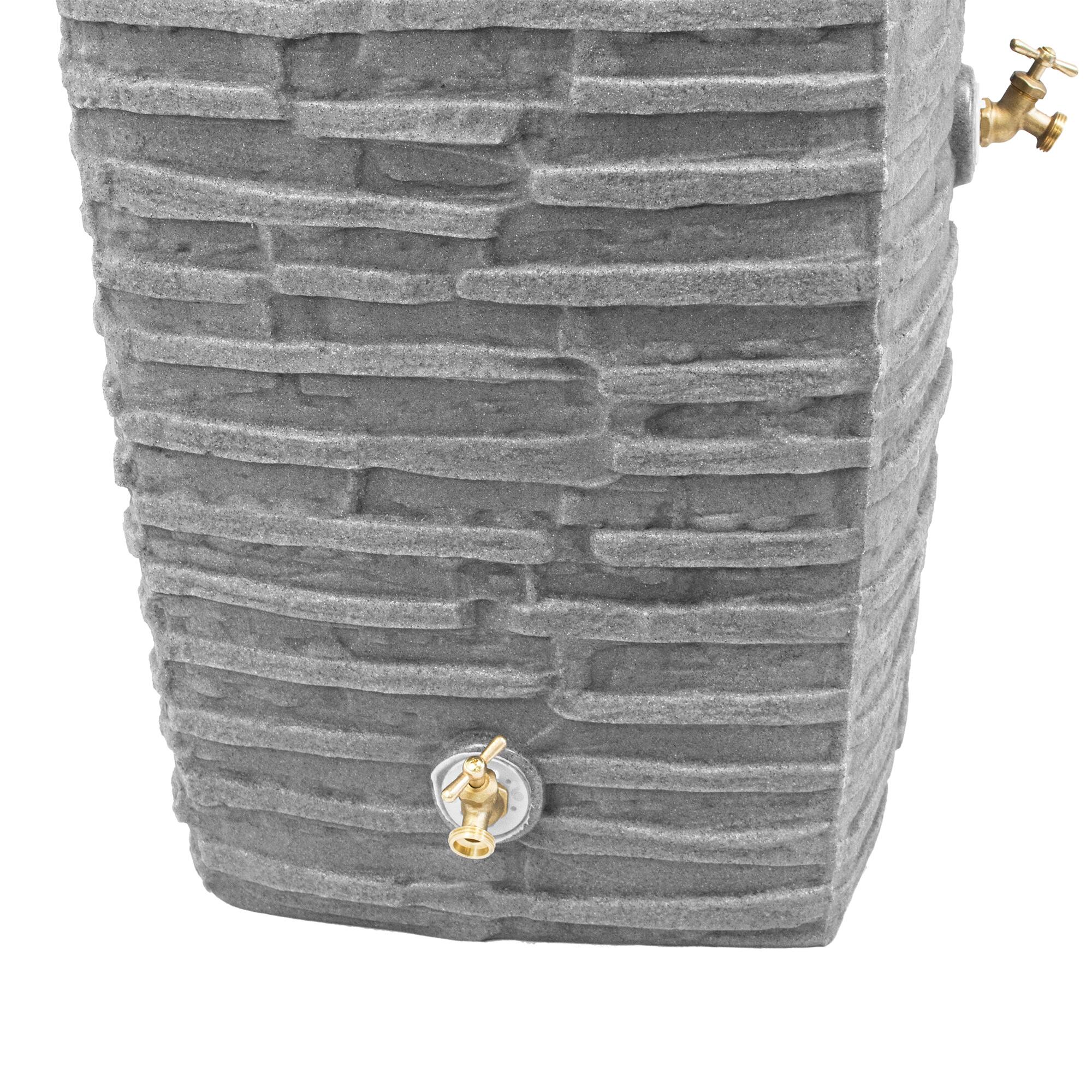 Alt View 7. Good Ideas - Good Ideas Impressions Riverwalk 50 Gallon Rain Saver, Dark Granite (3 Pack).