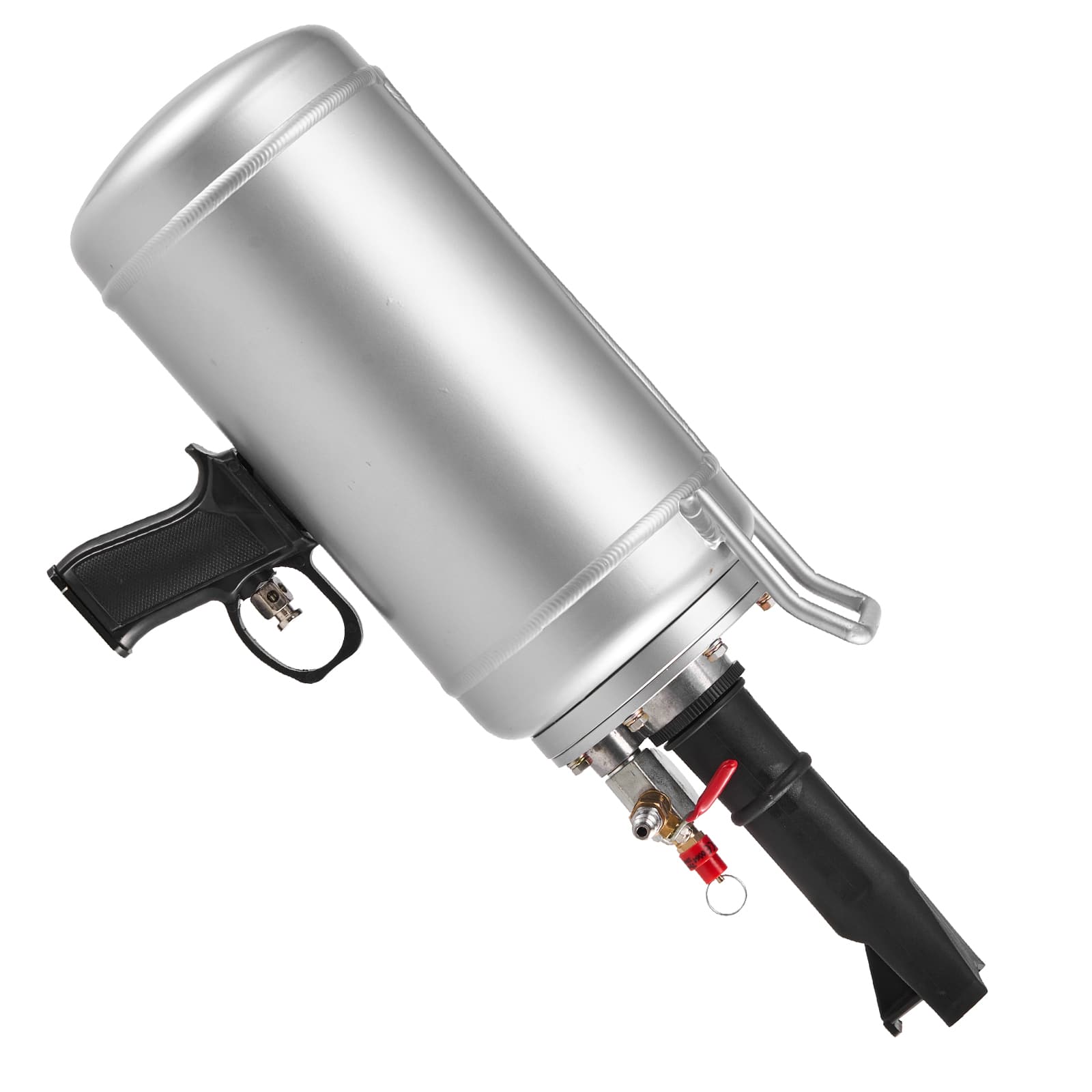 VEVOR - Portable Tire Bead Seater, 1.6 Gal / 6 L Air Bead Blaster, Handheld Tire Inflator Tool, 87-116 PSI Operating Pressure - Silver