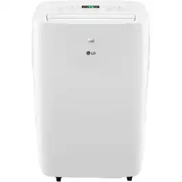 LG - 250 Sq. Ft. 6,000 BTU DOE Portable Air Conditioner - White