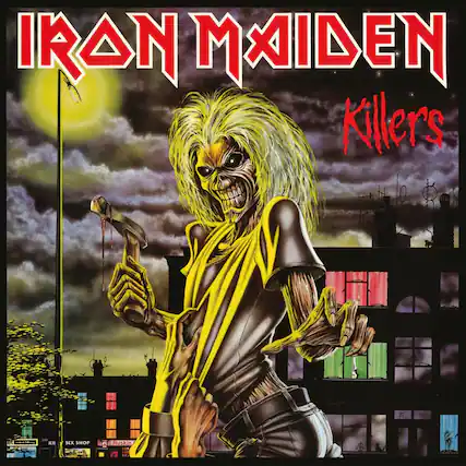 IRON MAIDEN
Killers
SEX SHOP
Ruskin
27 32