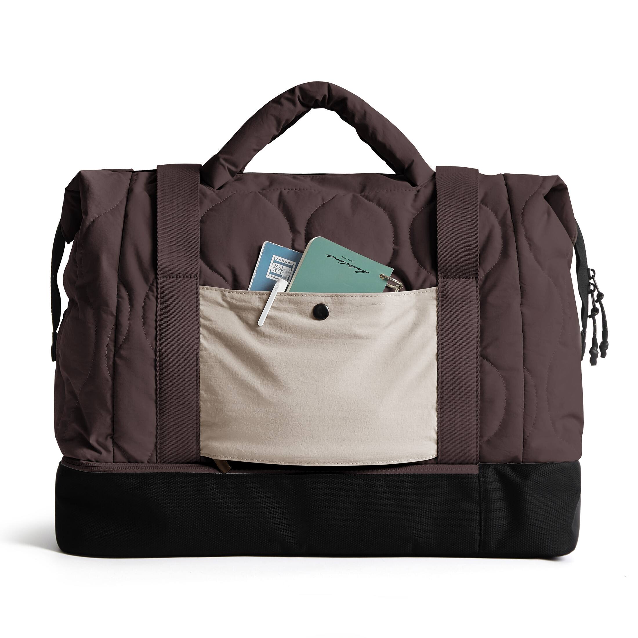 Bagsmart Paz 34L Duffle Weekender Bag with Shoe Compartment, Laptop ...