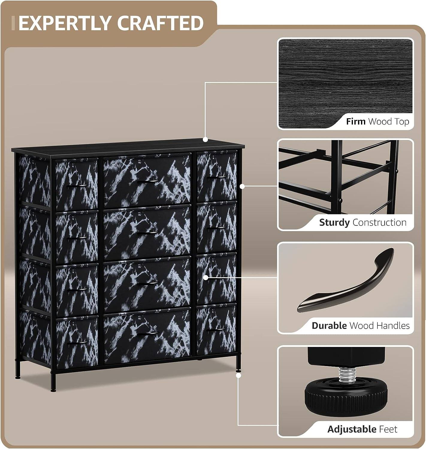 EXPERTLY CRAFTED

- Firm Wood Top
- Sturdy Construction
- Durable Wood Handles
- Adjustable Feet