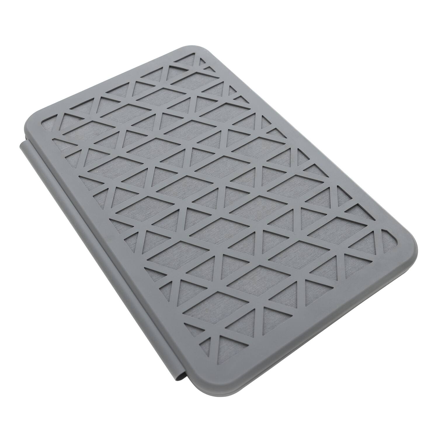 Alt View 7. Better Houseware - Better Houseware 3417 The Magic Dishmat Ii Stone And Silicone Quick-dry Mat - gray.