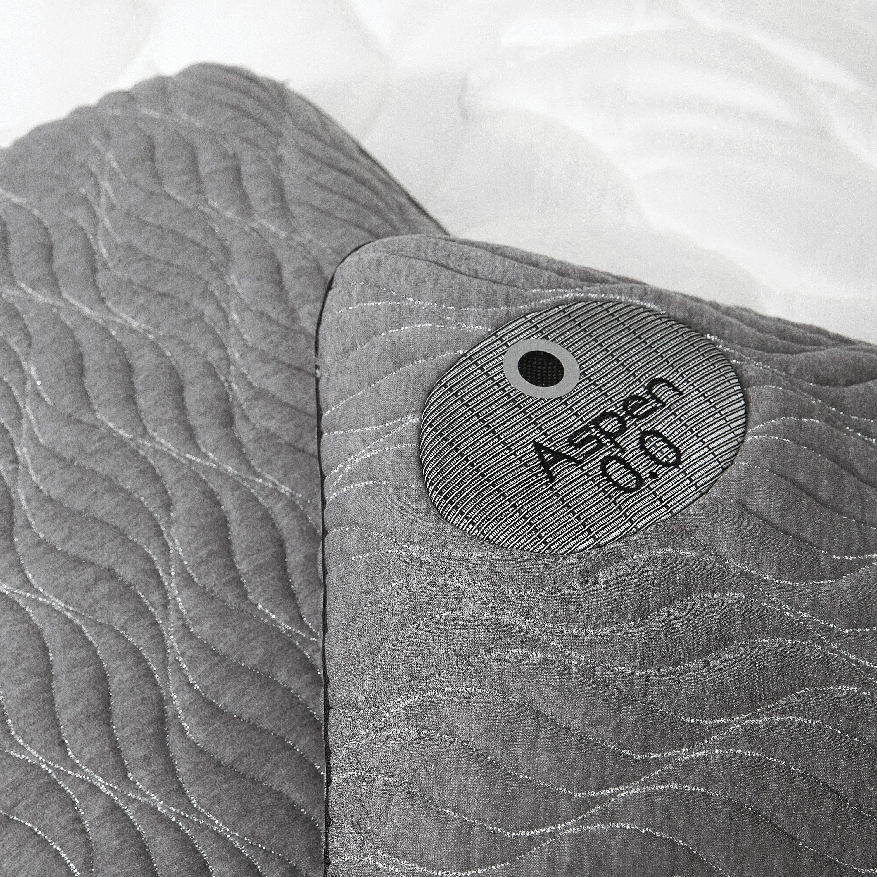 Alt View 4. Bedgear - Aspen Performance® Pillow - White, Standard, 2.0 Loft - White.