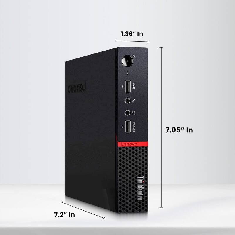 1.36" In  
7.05" In  
7.2" In  
Lenovo  
ThinkCentre