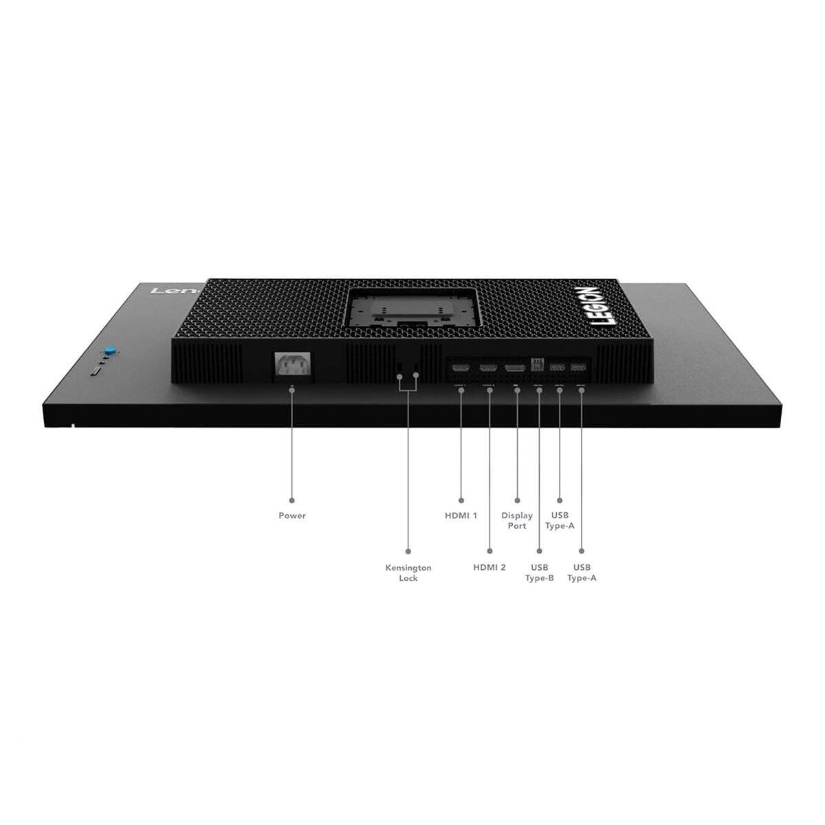 Lenovo - LEGION Power HDMI 1 Display USB Part Type-A Kensington Lock HDMI 1 USB USB Type-B Type-A