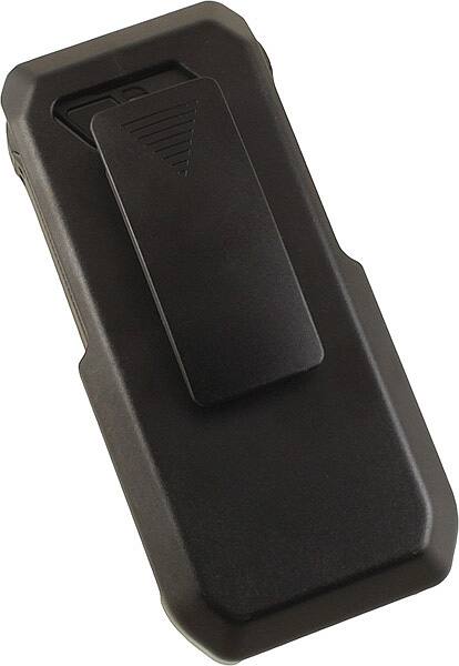 Alt View 8. Nakedcellphone - Holster Case for Sonim XP5 Phone (XP5700) - Ratchet Belt Clip Holster with Stand - Black.