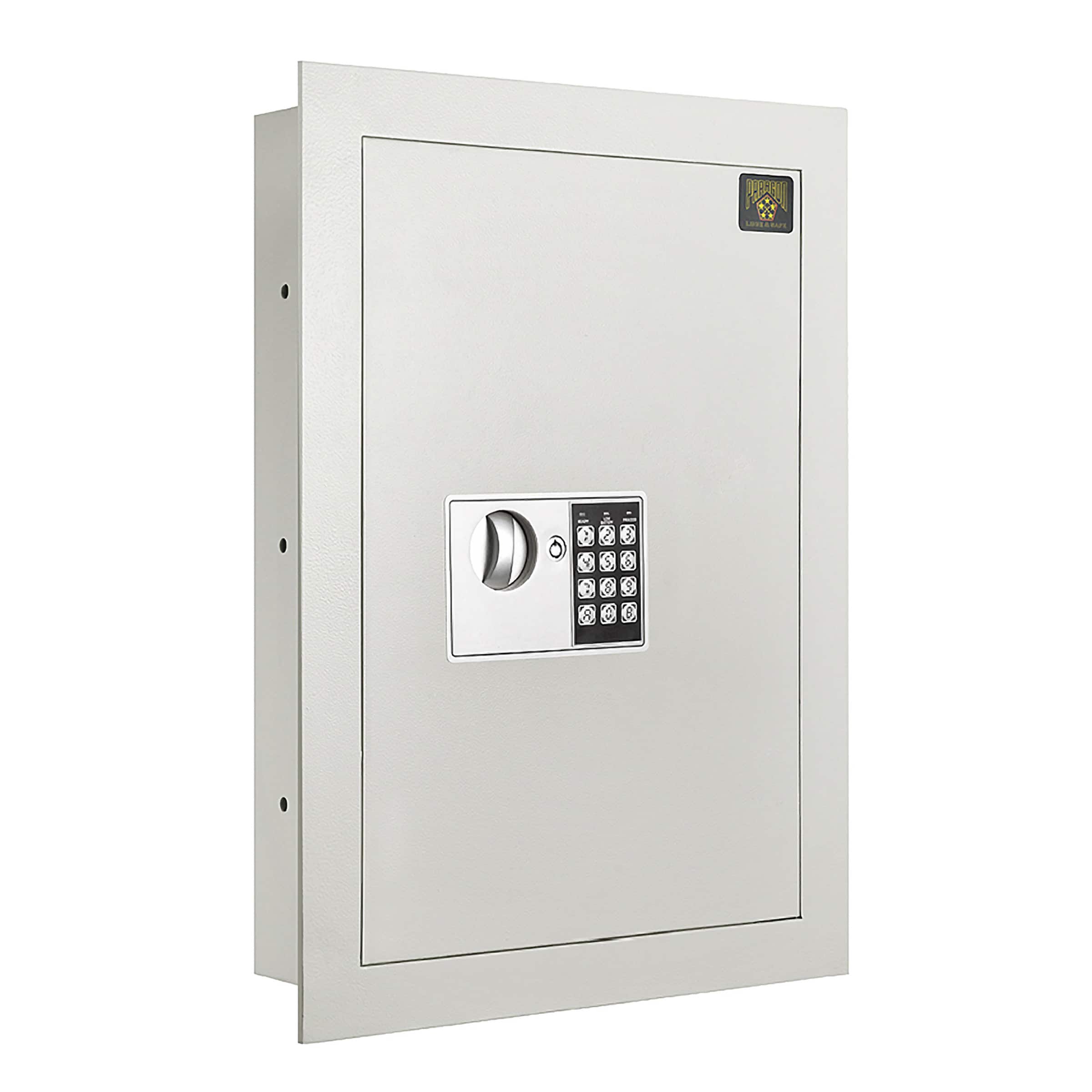 Paragon - Safes In-Wall Safe with LED Keypad - White