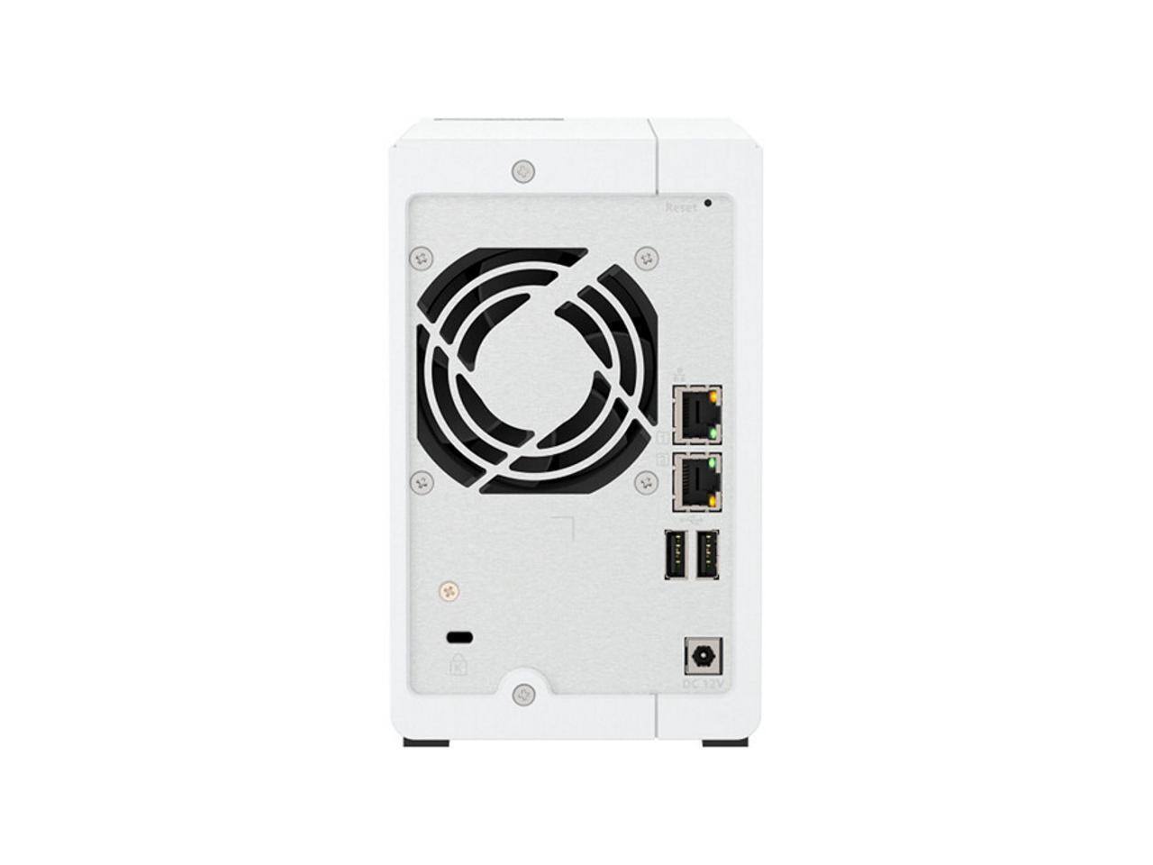 QNAP TS 216G 2 Bay NAS Enclosure Black TS-216G-US - Best Buy