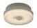 Angle. IQ America - IQA Battery Powered Motion Activated Ceiling Light 7in 1150 Lumens Indoor Outdoor Eaves Sheds Closets Attic - White.