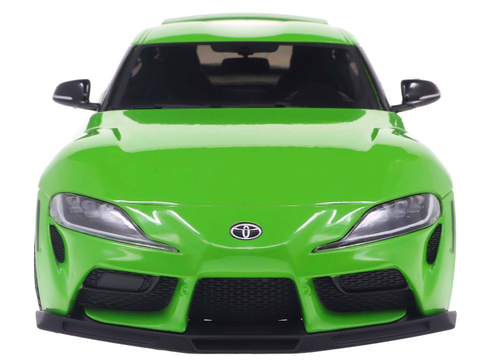Alt View 7. Solido - 2023 Toyota GR Supra "StreetFighter" Green 1/18 Die Cast Model Car by Solido - Multicolor.