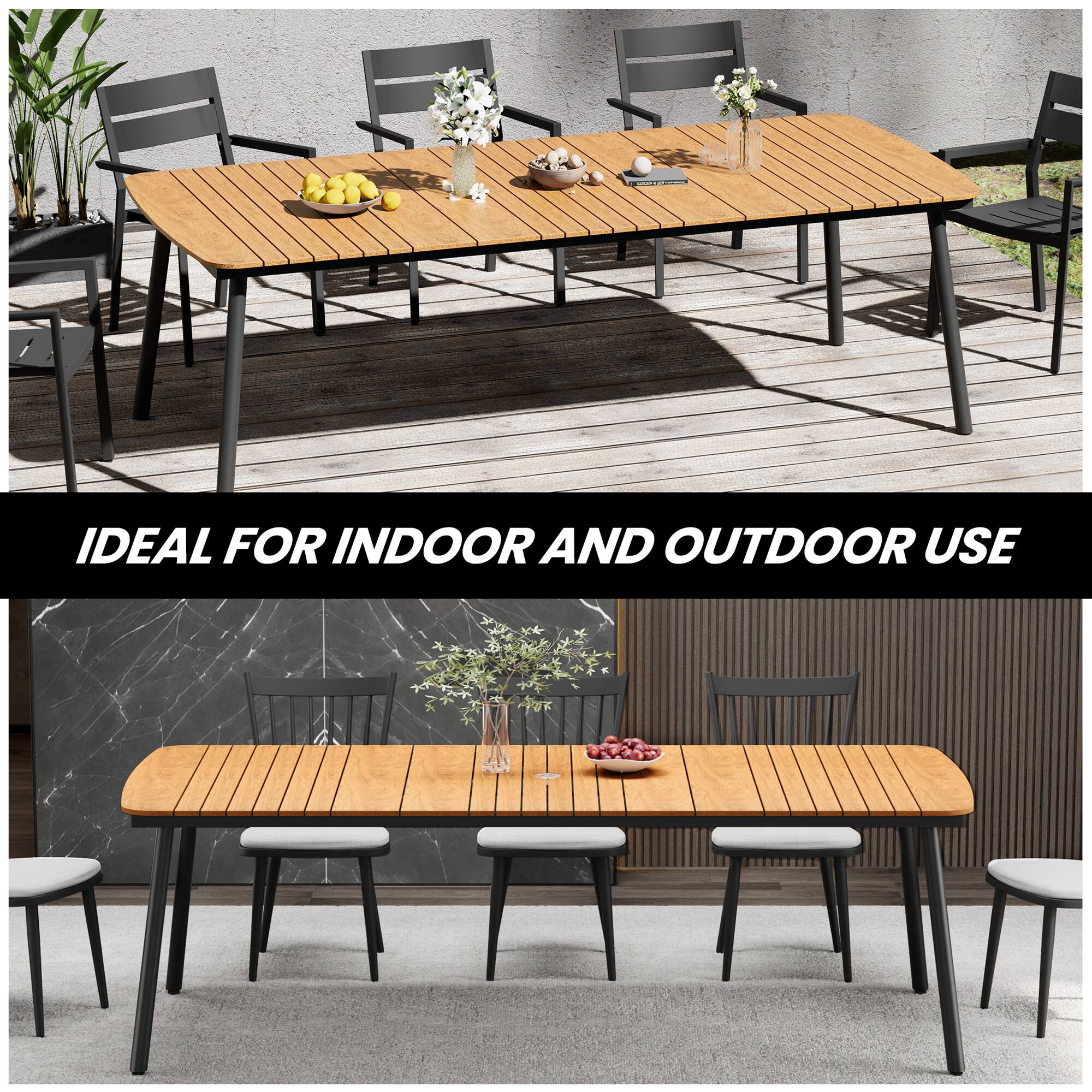 IDEAL FOR INDOOR AND OUTDOOR USE