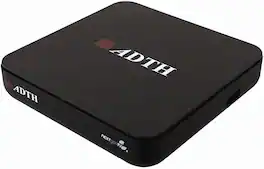 ADTH - NextGen TV Box Gen 2, ATSC 3.0/1.0 Digital Tuner and Receiver - Black
