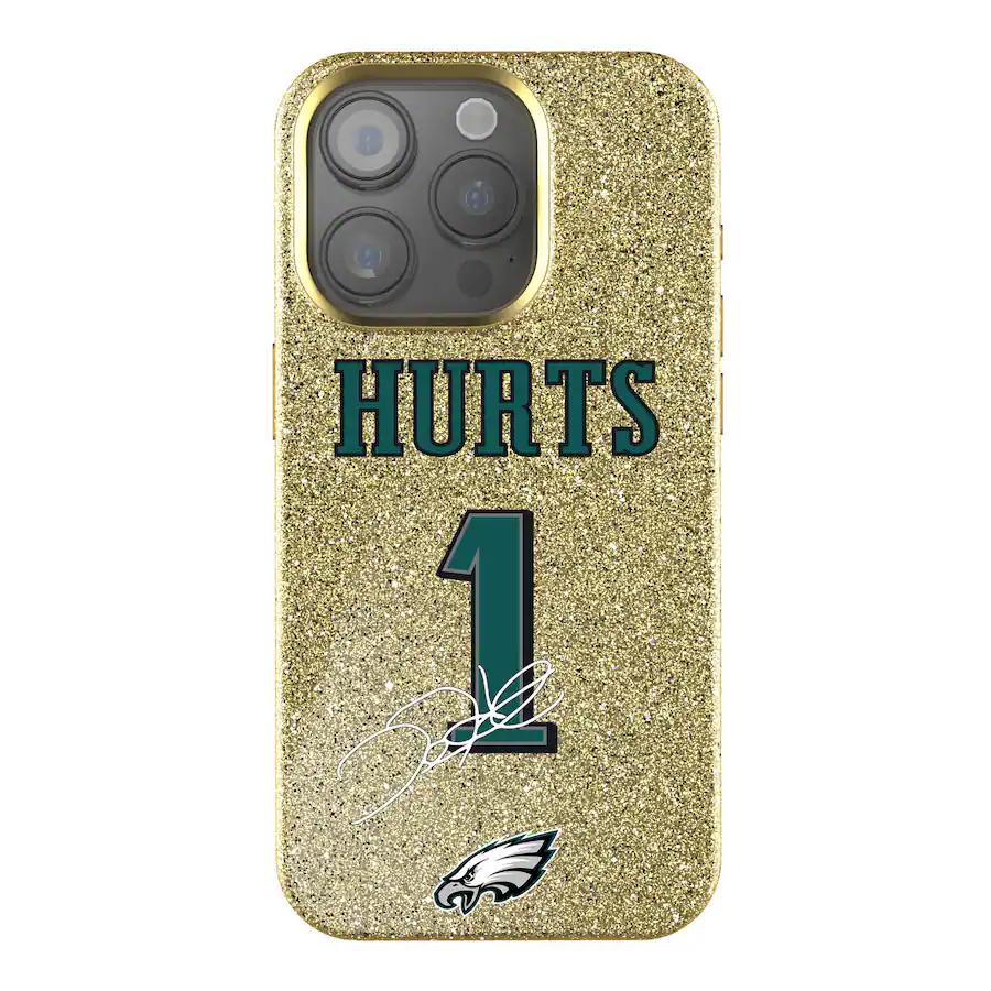 Keyscaper NFL Jalen Hurts Philadelphia Eagles Bling iPhone Case 14 Plus ...
